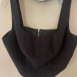 Black Corset Top